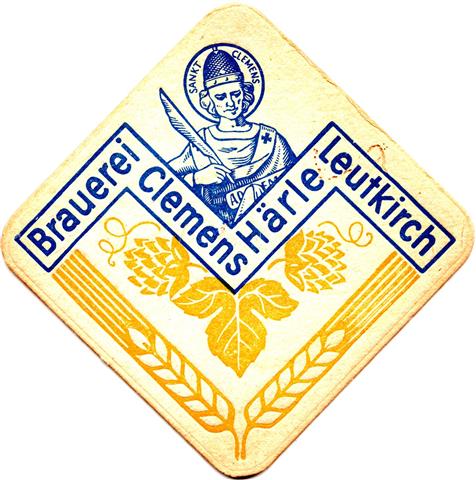 leutkirch rv-bw h�rle raute 1a (185-clemens h�rle-blauorange)